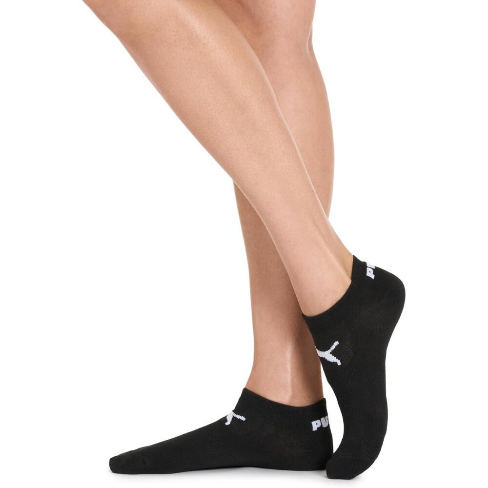 🆕Women Black Six-Pack Ankle-High Runner Half Terry Socks - Picture 3 of 6